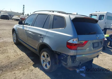 2007 BMW X3 3.0Si from USA, damaged, VIN WBXPC93417WJ00532